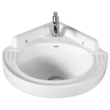 WBT-25442 Cosmo Corner Wall Hung Basin 15" x 15" Inch