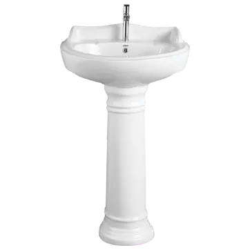 WFP-18732 Elite Wash Basin 22" x 16" With Full Pedestal