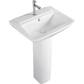 WFP-31731 Kia Wash Basin 23" x 18" With Full Pedestal