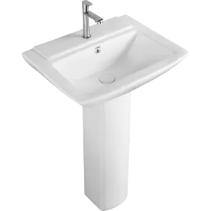 WFP-31731 Kia Wash Basin 23" x 18" With Full Pedestal