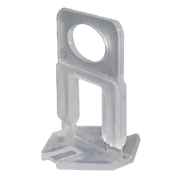 2MMCLIP-500PCS ARBO Tile Levelling Clip 2mm (500 Pcs/Bag - 10 Packets × 50 Pcs)