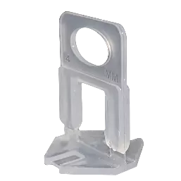 4MMCLIP-500PCS ARBO Tile Levelling Clip 4mm (500 Pcs/Bag - 10 Packets × 50 Pcs)