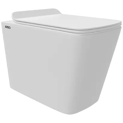EWC-20111PP Lavish S Trap (4" Trap) Washdown EWC With Gasket And Installation Kit With Normal Close Seat Cover, Hinges, Fixing Accessories