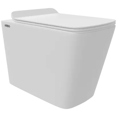 EWC-20111PP Lavish S Trap (4" Trap) Washdown EWC With Gasket And Installation Kit With Normal Close Seat Cover, Hinges, Fixing Accessories