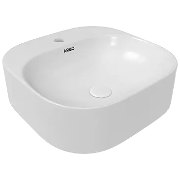 TBT-30541 Cosmo 17" x 16" Inch Thin Rim Table Top Basin