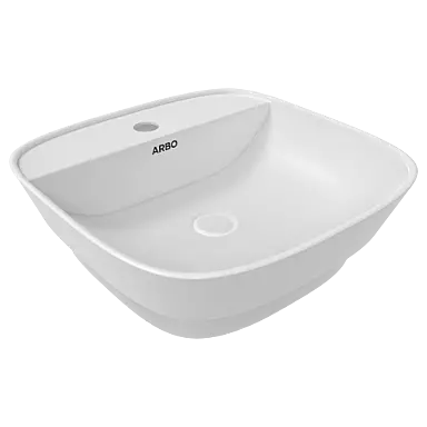 TBT-31543 Kia 16" x 16" Inch Table Top Basin With Tap Hole