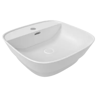 TBT-31543 Kia 16" x 16" Inch Table Top Basin With Tap Hole