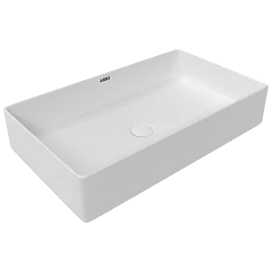 TTB-10541 Lavish 25" x 15" Inch Thin Rim Table Top Basin