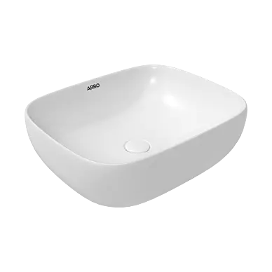 TTB-23542 Apple 15" x 10" Inch Thin Rim Table Top Basin