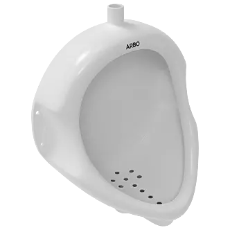 UNL-18001 Apple 13" x 10" Inch Top Inlet Urinal