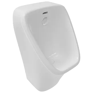 UNL-25002 Cosmo 12" x 22" Inch Back Inlet Urinal
