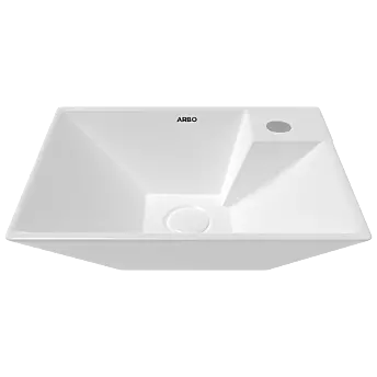 WBT-16441 Neo 14" x 10" Inch Wall Hung Basin