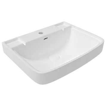 WBT-28441 Inox 18" x 12" Inch Wall Hung Basin