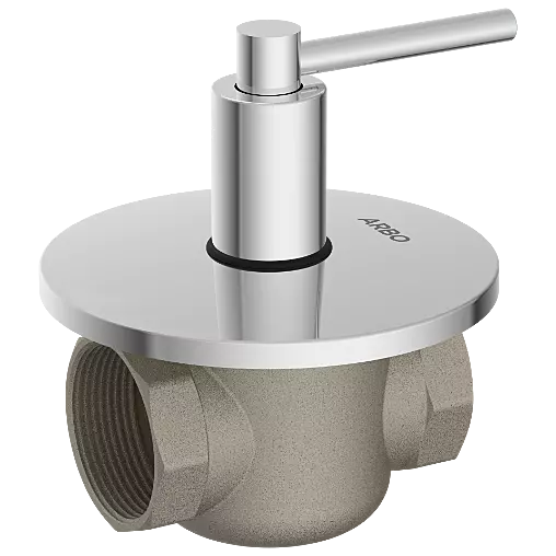 DV-5505 40mm (1.5" Inch) Drain Valve (PPSU Ball) Forged Brass