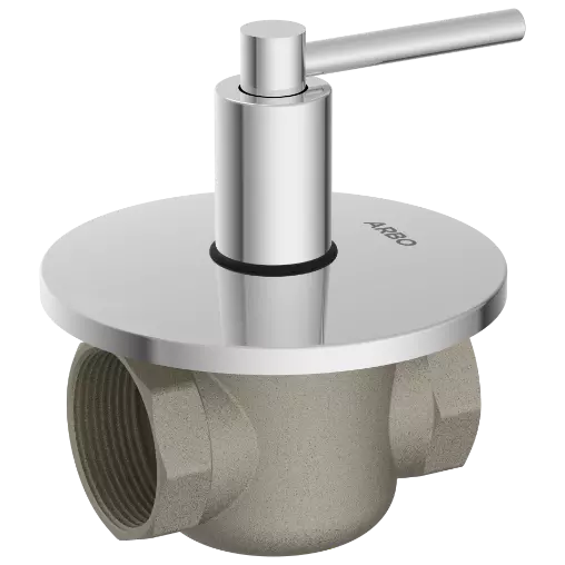 DV-5505 40mm (1.5" Inch) Drain Valve (PPSU Ball) Forged Brass