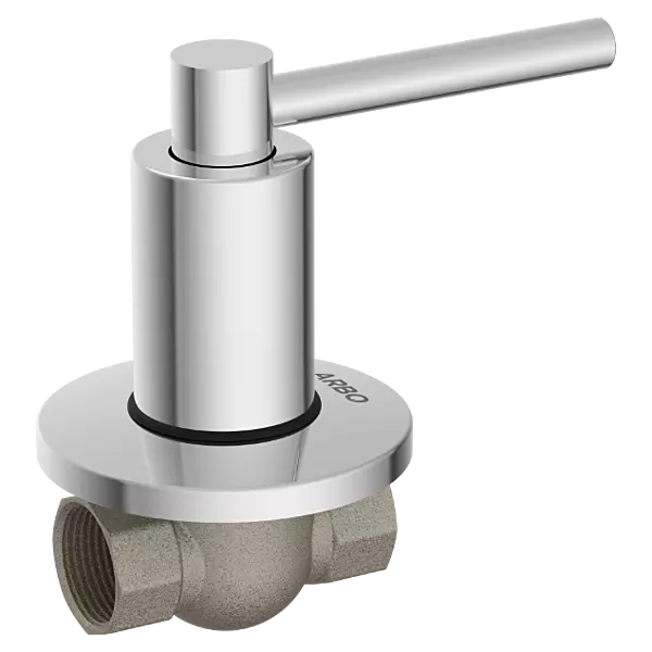 DV-5507 15mm (1/2" Inch) Drain Valve (PPSU Ball) Forged Brass