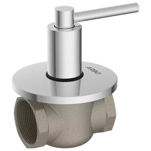 DV-5508 32mm (1-1/4" Inch) Drain Valve (PPSU Ball) Forged Brass