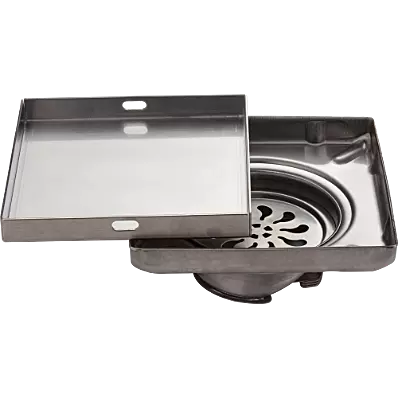 SD-32 Marble/Tile Drainer 5" x 5" Inch (127mm x 127mm x 20mm) SUS 304