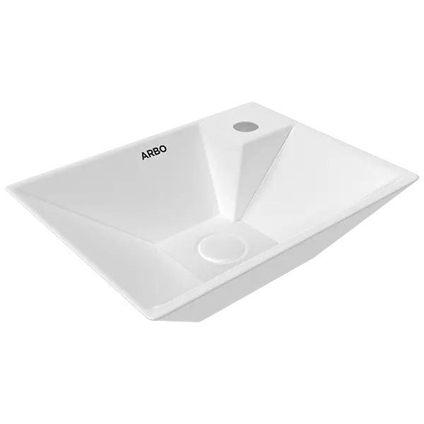 WBT-16441 Neo 14" x 10" Inch Wall Hung Basin