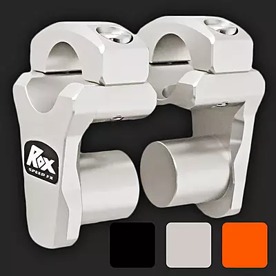 ROX SPEED FX 1 3/4" Pivoting Handlebar Risers for 1 1/8" Handlebar ROX SPEED FX 1 3/4" Pivoting Handlebar Risers for 1 1/8" Handlebar