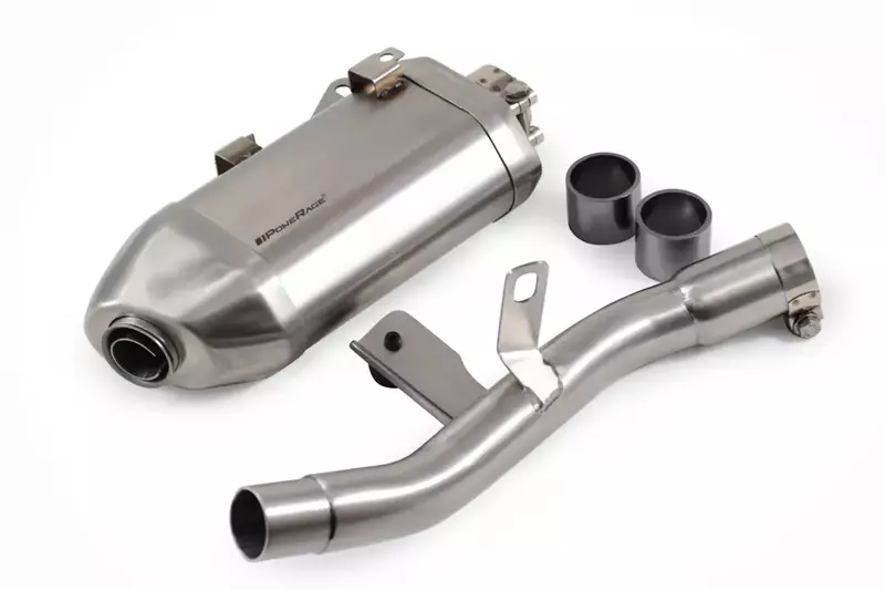 PoweRage Slip-On Exhaust for RE Himalayan 450 PoweRage Slip-On Exhaust for RE Himalayan 450