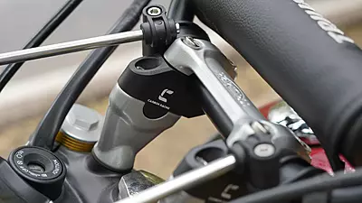 Carbon Racing Premium Pull-Back (Offset) Handlebar Risers for Triumph Scrambler 400 X