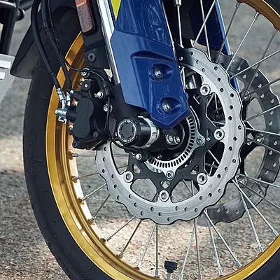 Legundary Rotex Front Wheel Slider for Suzuki V-Strom 800DE