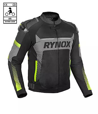 Rynox Apex EVO Jacket - CE Certified Class AA
