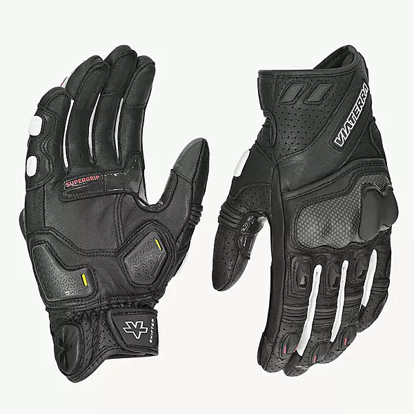 Viaterra Shifter - Short Motorcycle Leather Riding Gloves