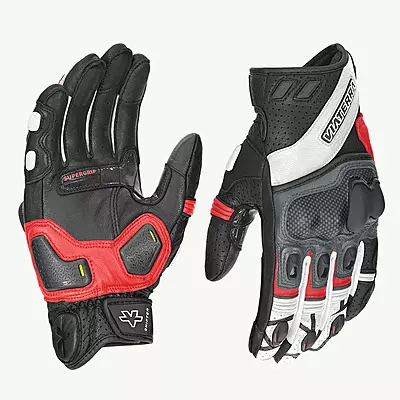 Viaterra Shifter - Short Motorcycle Leather Riding Gloves