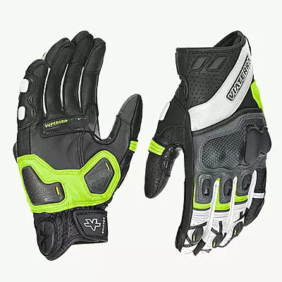 Viaterra Shifter - Short Motorcycle Leather Riding Gloves
