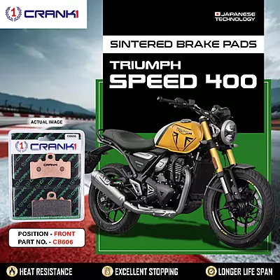 Crank1 CB606 Sintered Brake Pads Crank1 CB606 Sintered Brake Pads