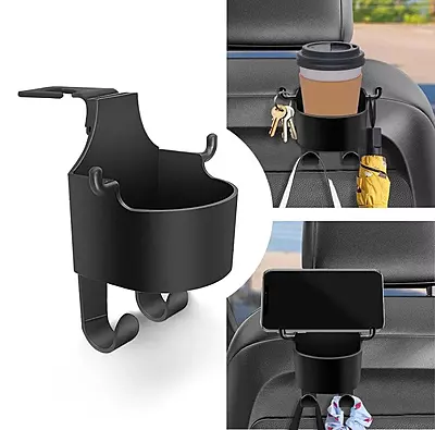Car Backseat Mount Cup Holder Cell Phone cum Organizer Car Backseat Mount Cup Holder Cell Phone cum Organizer