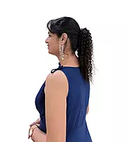 Kinky Curly Bun
