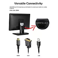 19.5-Inch Touchscreen Monitor – HD IPS Display, USB-C Powered, Compact Design | SmartDeskPC