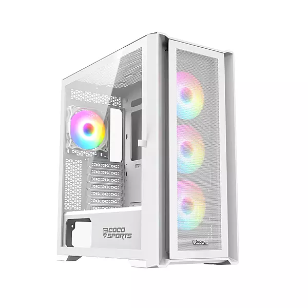 Coconut Rampage 5000D Stylish & Spacious Gaming Tower