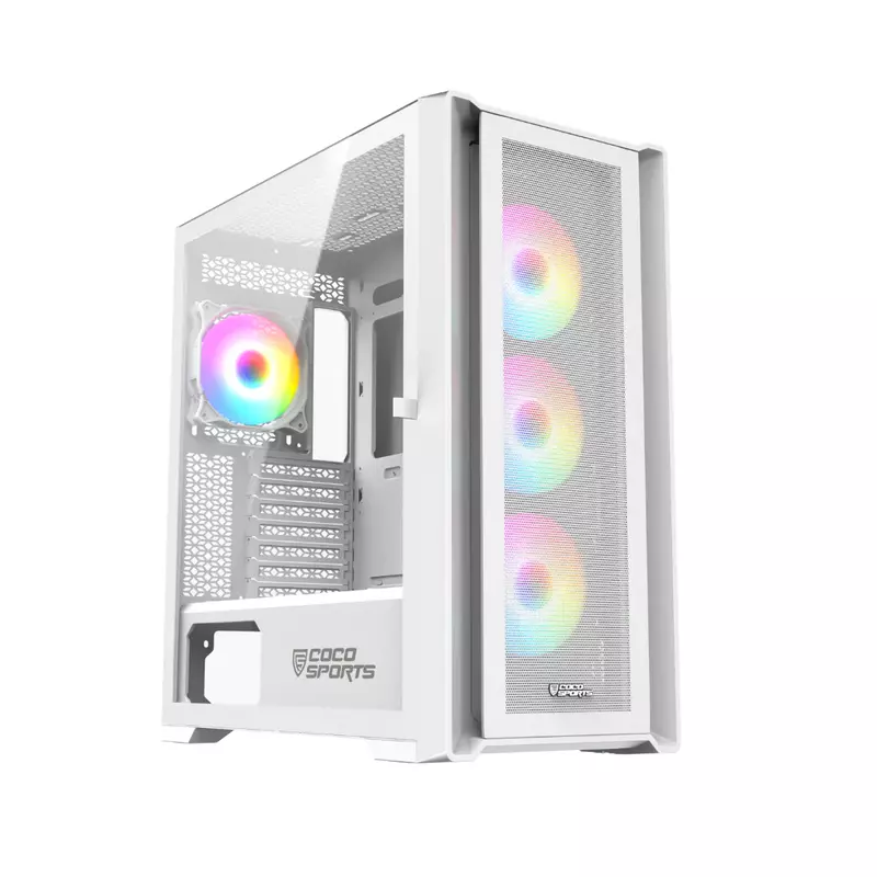 Coconut Rampage 5000D Stylish & Spacious Gaming Tower