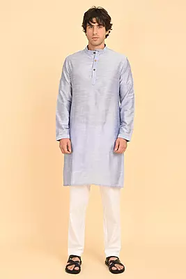Men Ethnic Embroidered Long Kurta