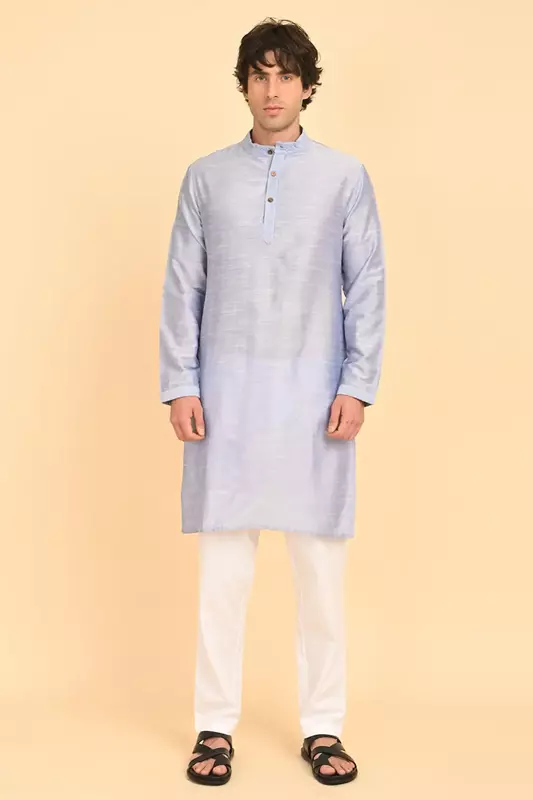 Men Ethnic Embroidered Long Kurta