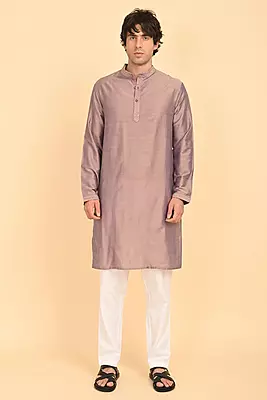 Men Ethnic Embroidered Long Kurta