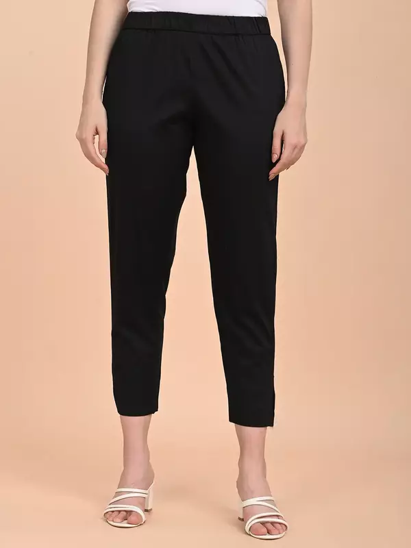 Women's Trousers - Black