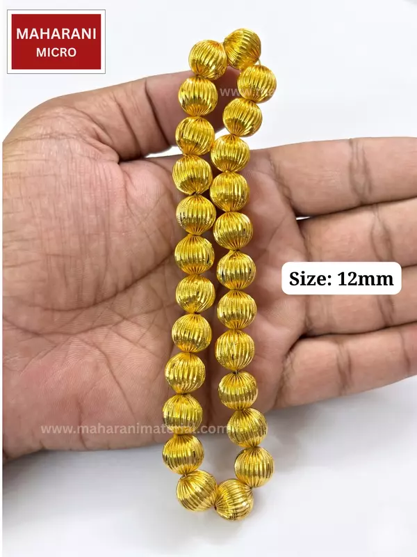 kharbuja micro gold plated ball
