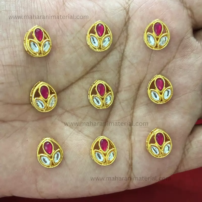 Flower Kundan 3D