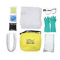 Oil Spill Response Kit | 15 Litre Capacity | Oil-Only Absorbents with PPE & Disposal Accessories