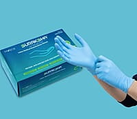 Suraksha Latex Medical Examination Gloves | Disposable Medical Gloves | Box of 100