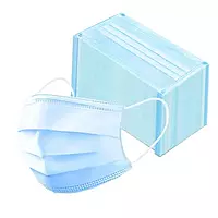 ET Dental 3 Ply Disposable Facemask Pack of 50 | Disposable Surgical Face Mask with Ear Loops