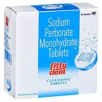 Fittydent Denture Cleansing Tablets 480mg – Pack of 4