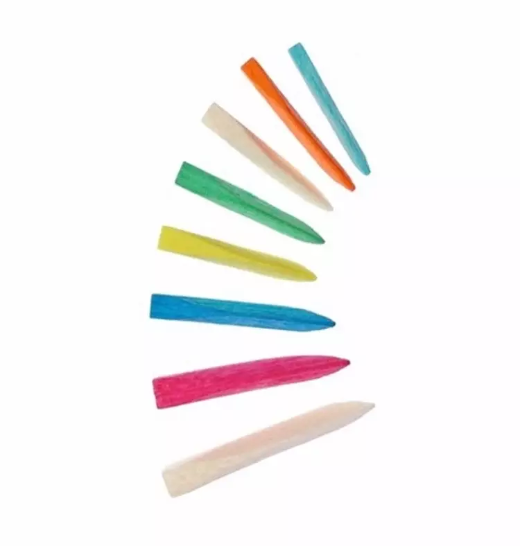 Denmax Wooden Assorted Wedges – Pack of 100 Pcs