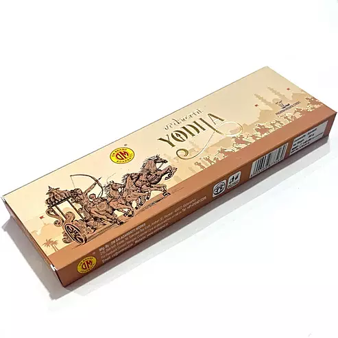 Om Brand VEDAMRUT YODHA Premium Incense Sticks 50g