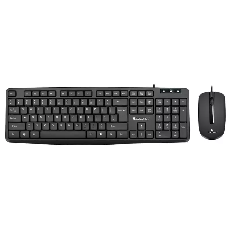 COCONUT CHERRY K24 WIRED KEYBOARD AND MOUSE